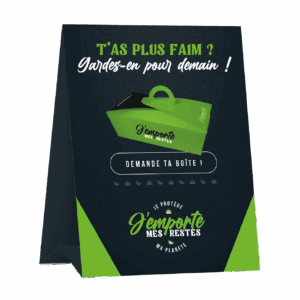 Doggy bag écoresponsable et écologique