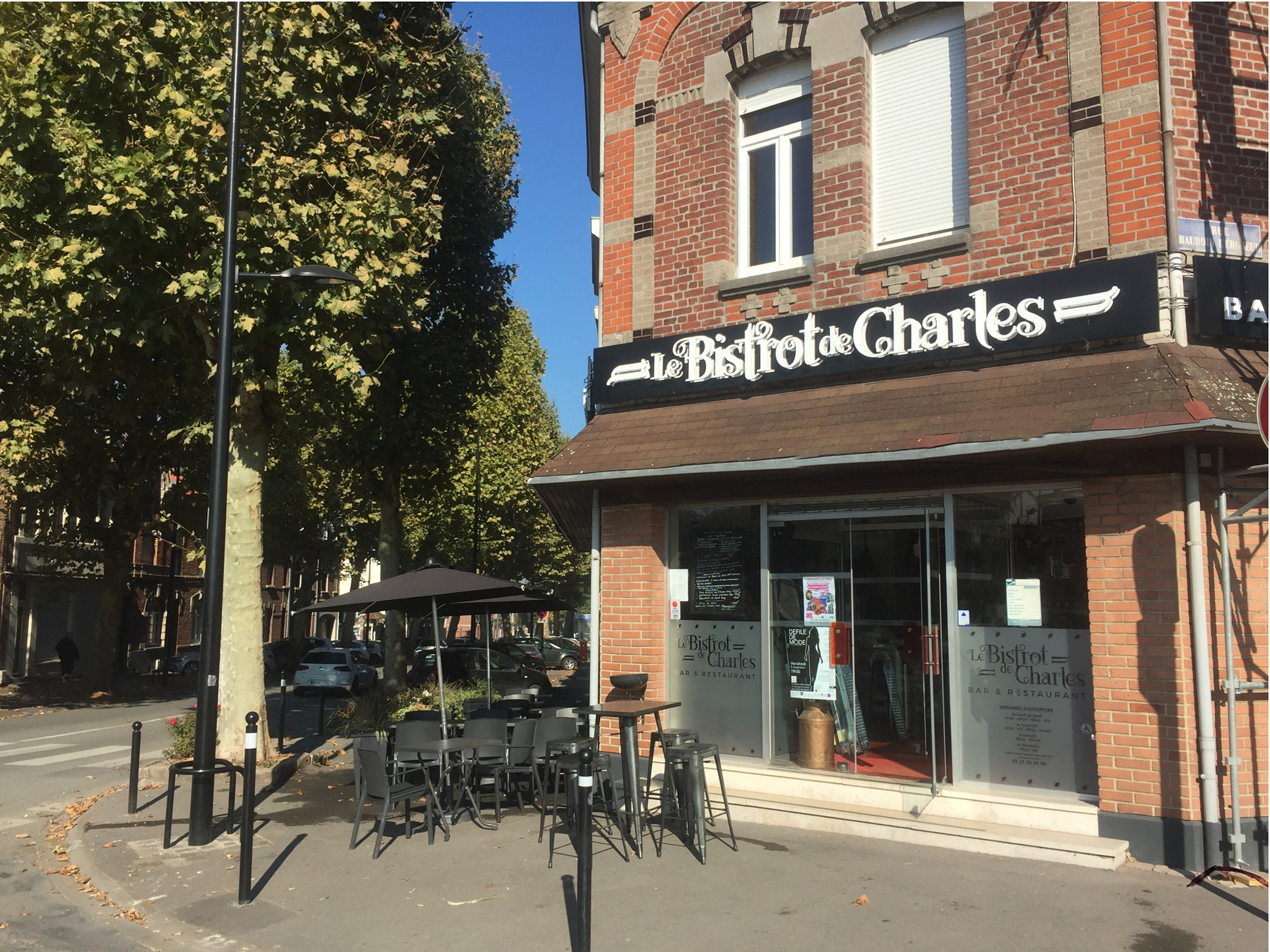 Le Bistrot de Charles restaurant convivial, cuisine française et produits locaux à Valenciennes