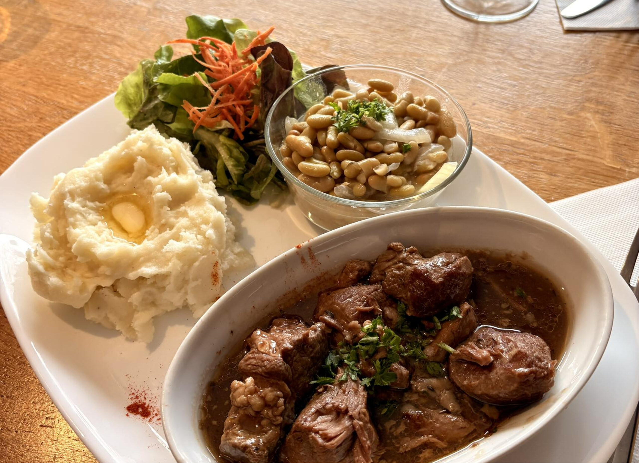 Sauté d’agneau au thym du Bistrot de Charles à Valenciennes